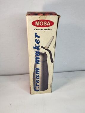 VTG  MOSA  Stainless Steel Whipped Cream Dispenser 16oz. 